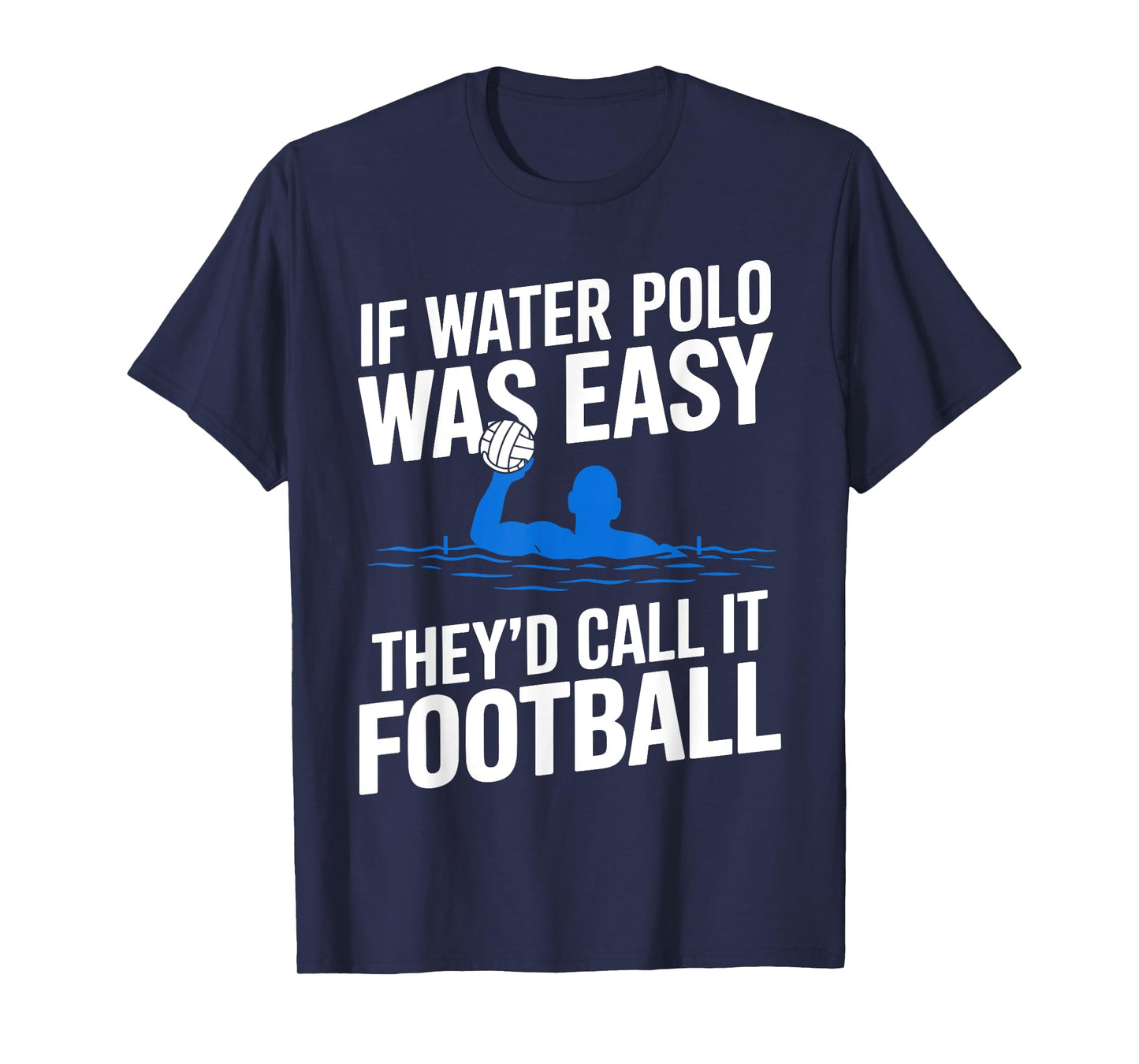Funny Water Polo Art For Men Women Gag Water Polo Player T-Shirt