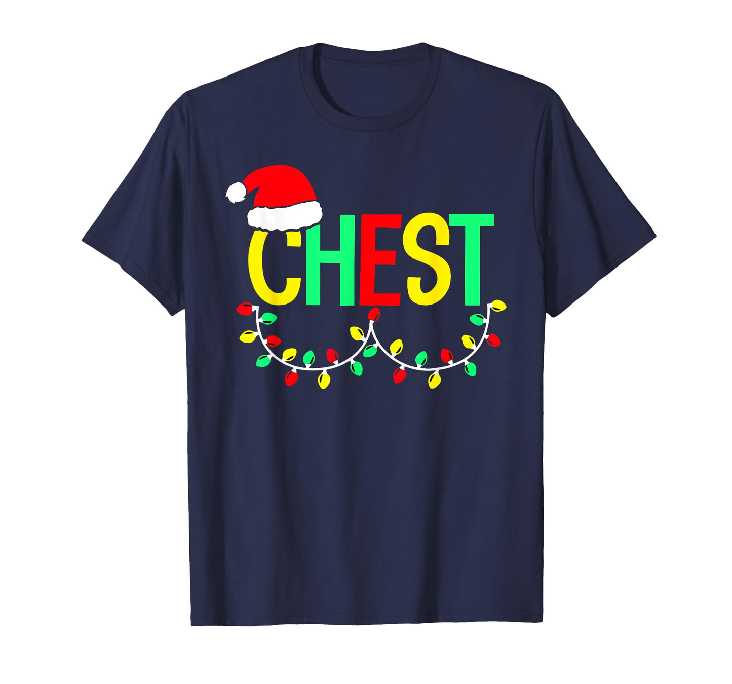 Chest Nuts Matching Couples Chestnuts Funny Christmas Xmas T-Shirt