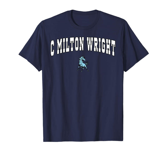 C Milton Wright High School Mustangs T-Shirt
