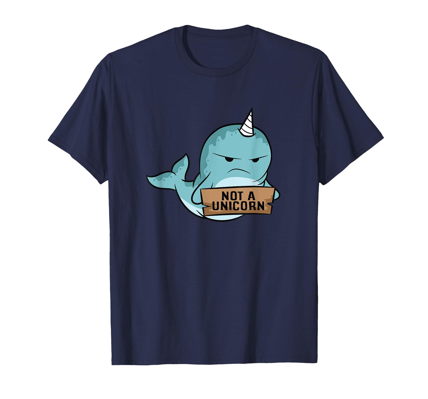 Narwhal Not A Unicorn Cute Narwhale T-Shirt