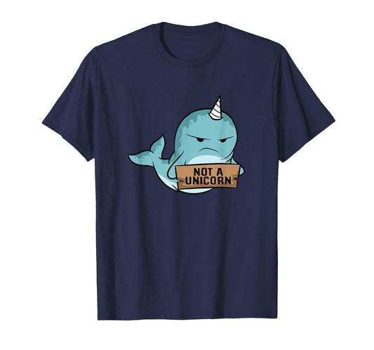 Narwhal Not A Unicorn Cute Narwhale T-Shirt