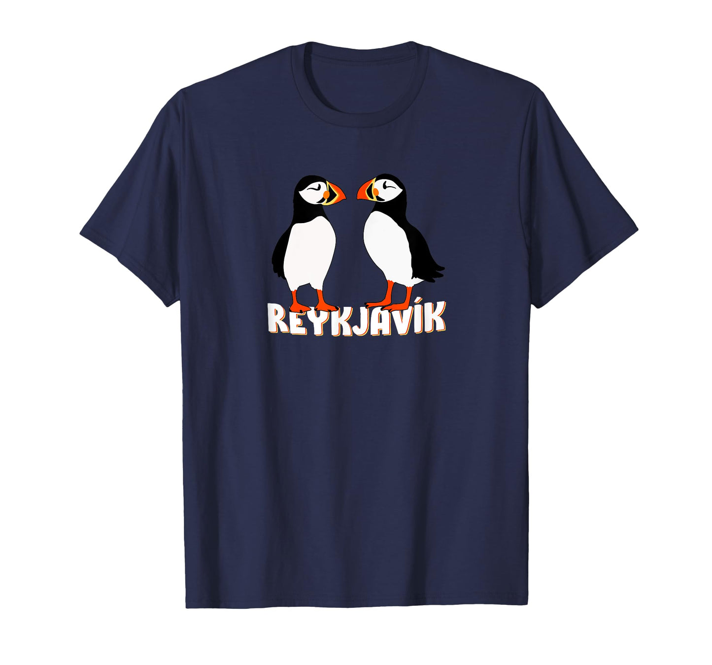 Two Cute puffins from Reykjavík Iceland T-Shirt