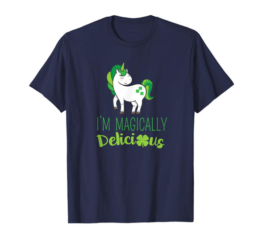 I'm Magically Delicious Unicorn St. Patrick's Day T Shirt T-Shirt