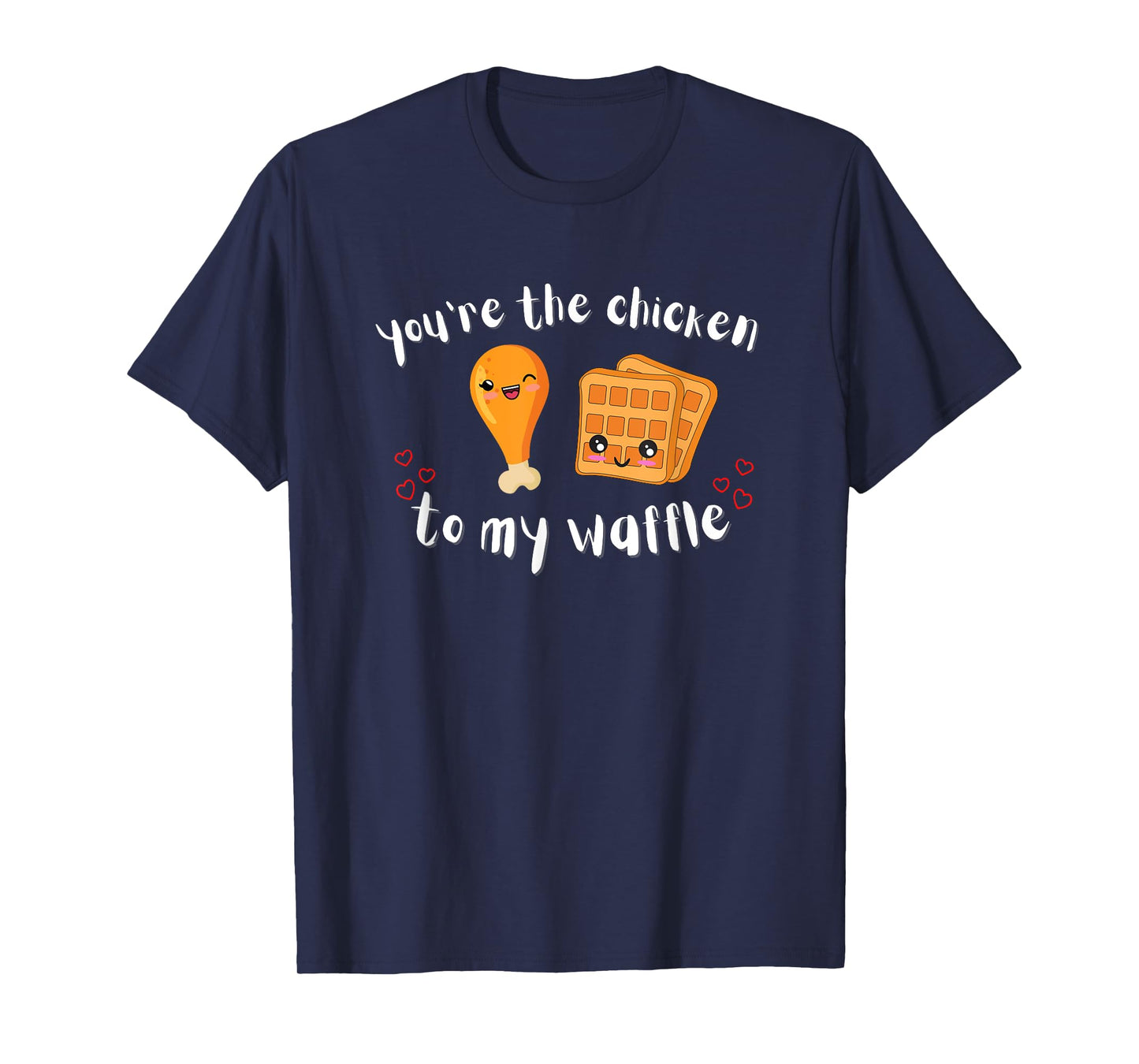 Foodie Chef Tee | Chicken and Waffles I Couples T-Shirt