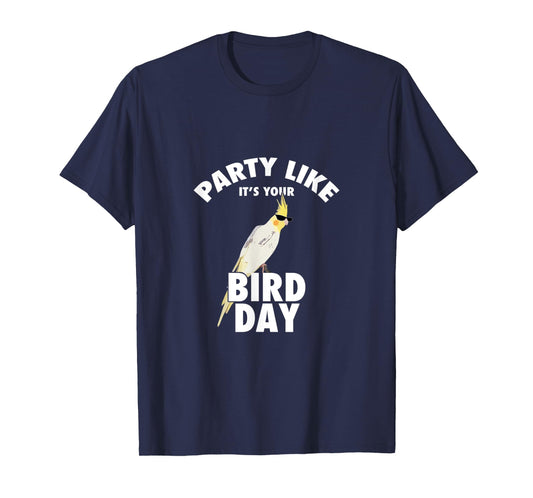 Birthday Cockatiel Parrot Bird Lover T-Shirt