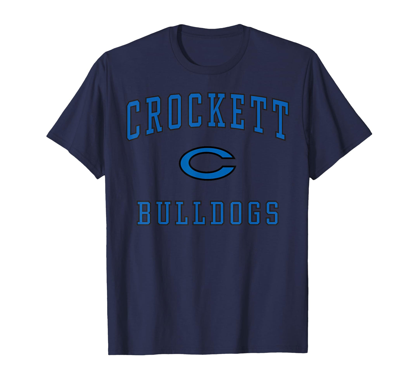 Crockett High School Bulldogs T-Shirt C1 T-Shirt
