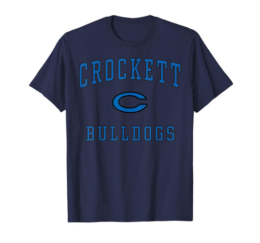 Crockett High School Bulldogs T-Shirt C1 T-Shirt
