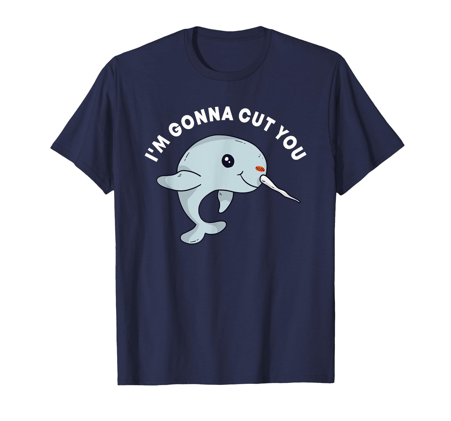 Narwhal Tusk Narwhale Unicorn Of The Sea Toothed Whale T-Shirt