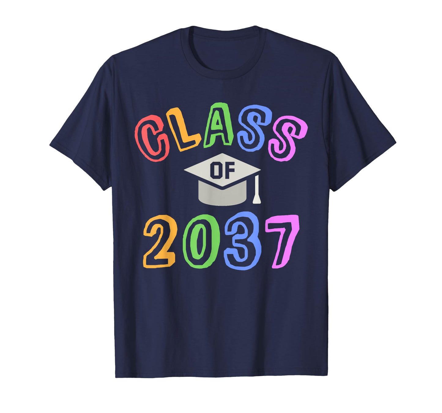Future CLASS of 2037 Graduation Year Preschool Kids Pre-K T-Shirt