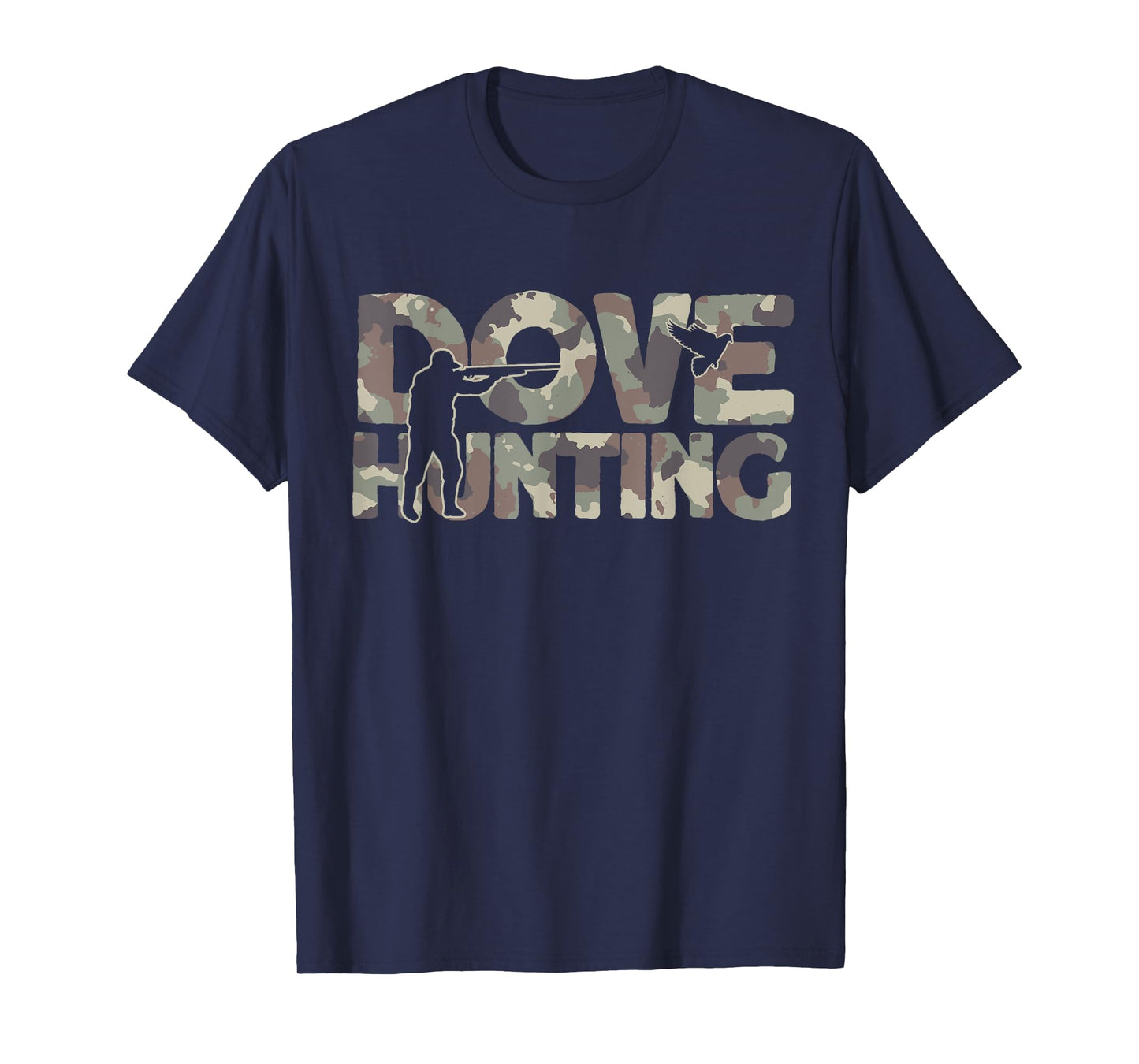 Dove Hunting Pigeon Camouflage Dove Hunter T-Shirt