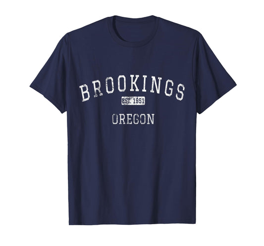 Brookings Oregon OR Vintage T-Shirt
