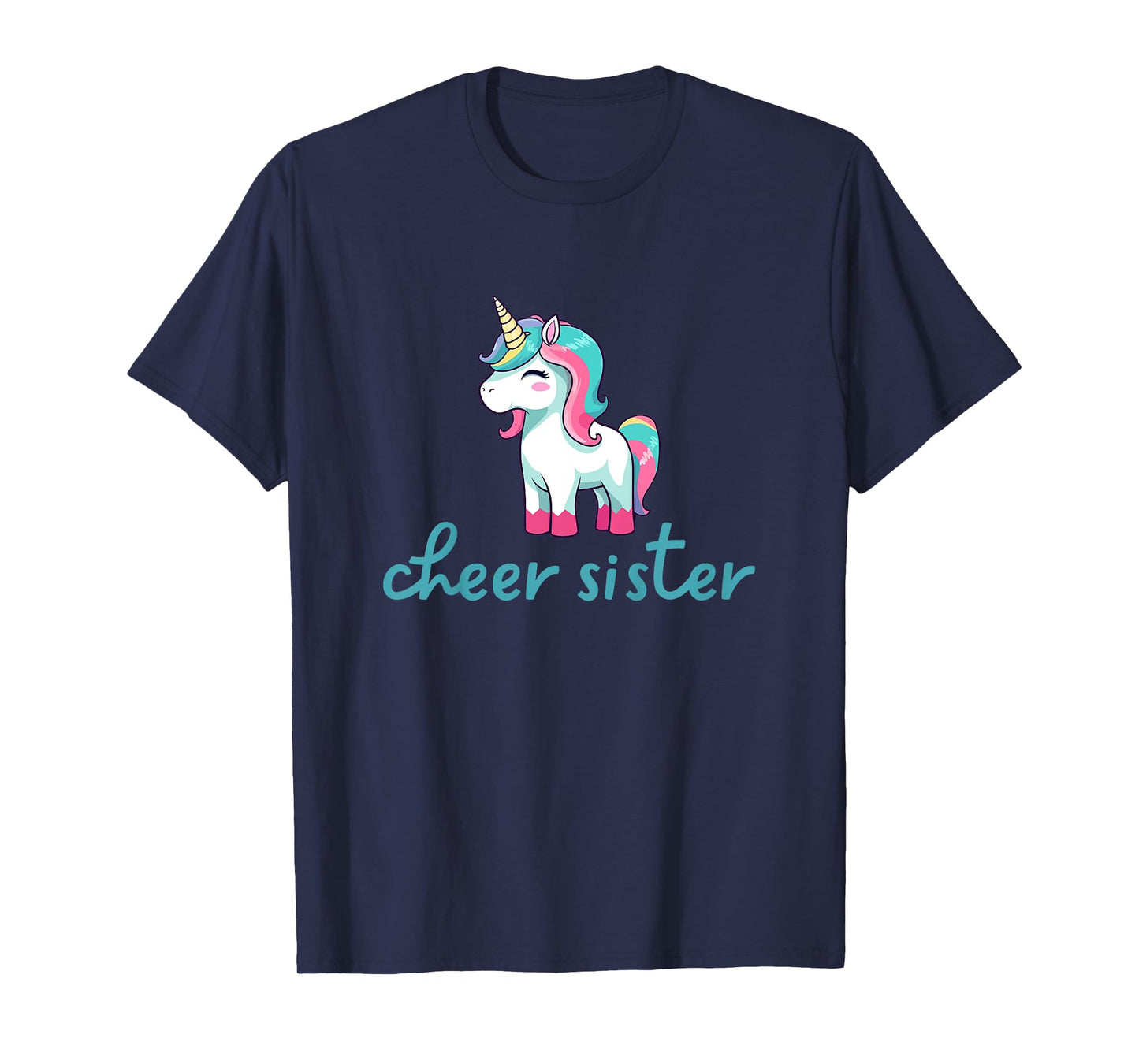 Kids Cheer Sister Cheerleading T-Shirt