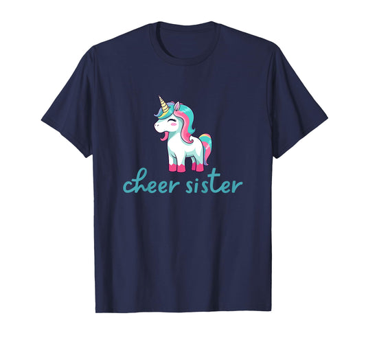 Kids Cheer Sister Cheerleading T-Shirt