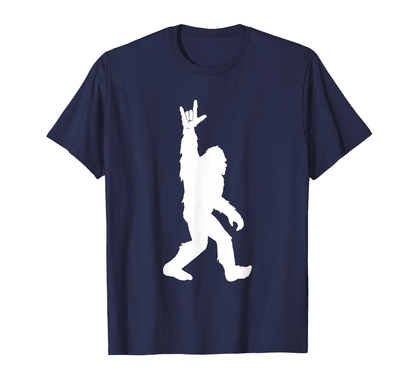 Bigfoot I Love You Hand Sign Language for Sasquatch Hunters T-Shirt