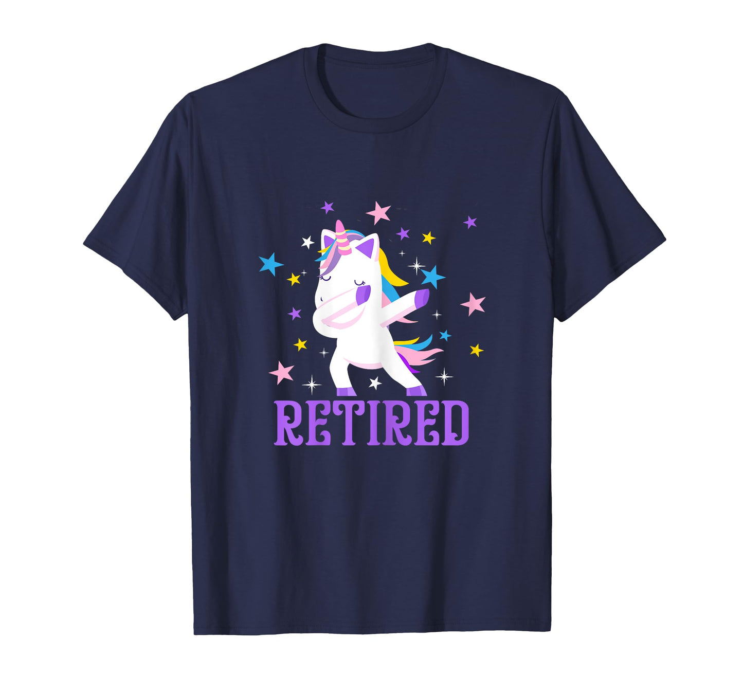Retired 2022 Unicorn Retirement Gift Women T-Shirt