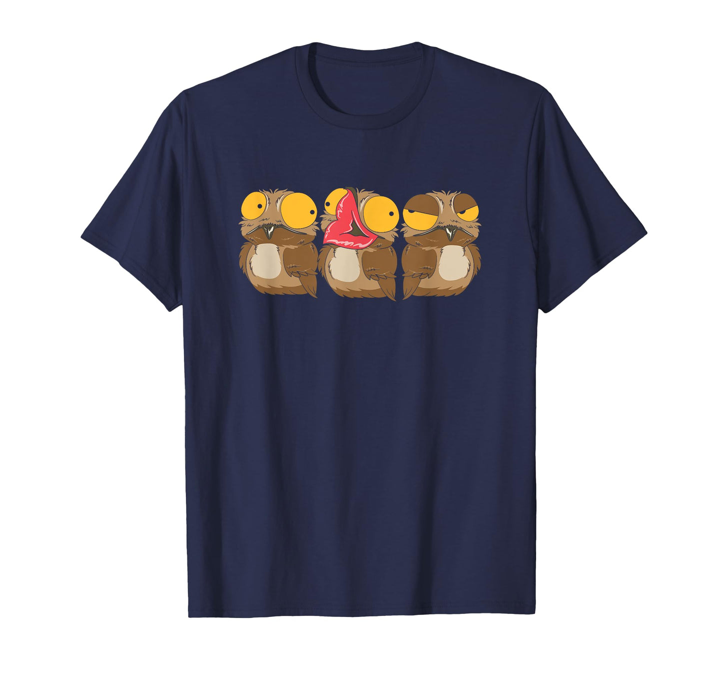 Cute Potoo Bird Potoos Chick Birding Bird Lover T-Shirt