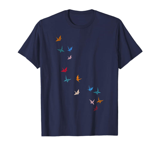 Flying Paper Cranes Birds