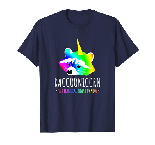 Raccoonicorn Shirt Funny Magical Trash Panda T-Shirt T-Shirt