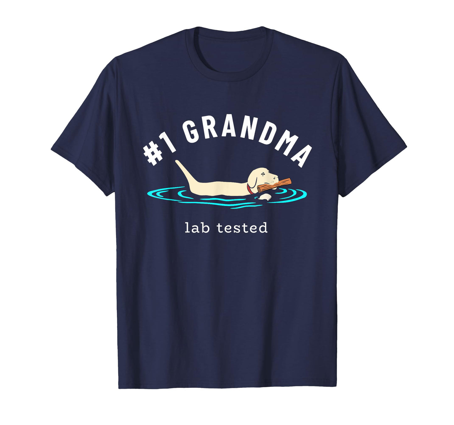 Lab Grandma Yellow Labrador Retriever - Lab Dog Lover T-Shirt