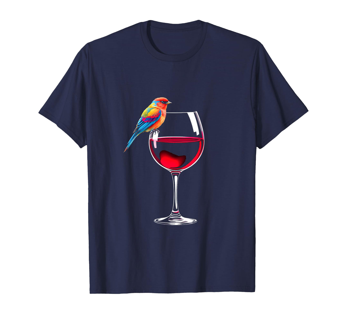 Graphic, Bird, Wine T-Shirt