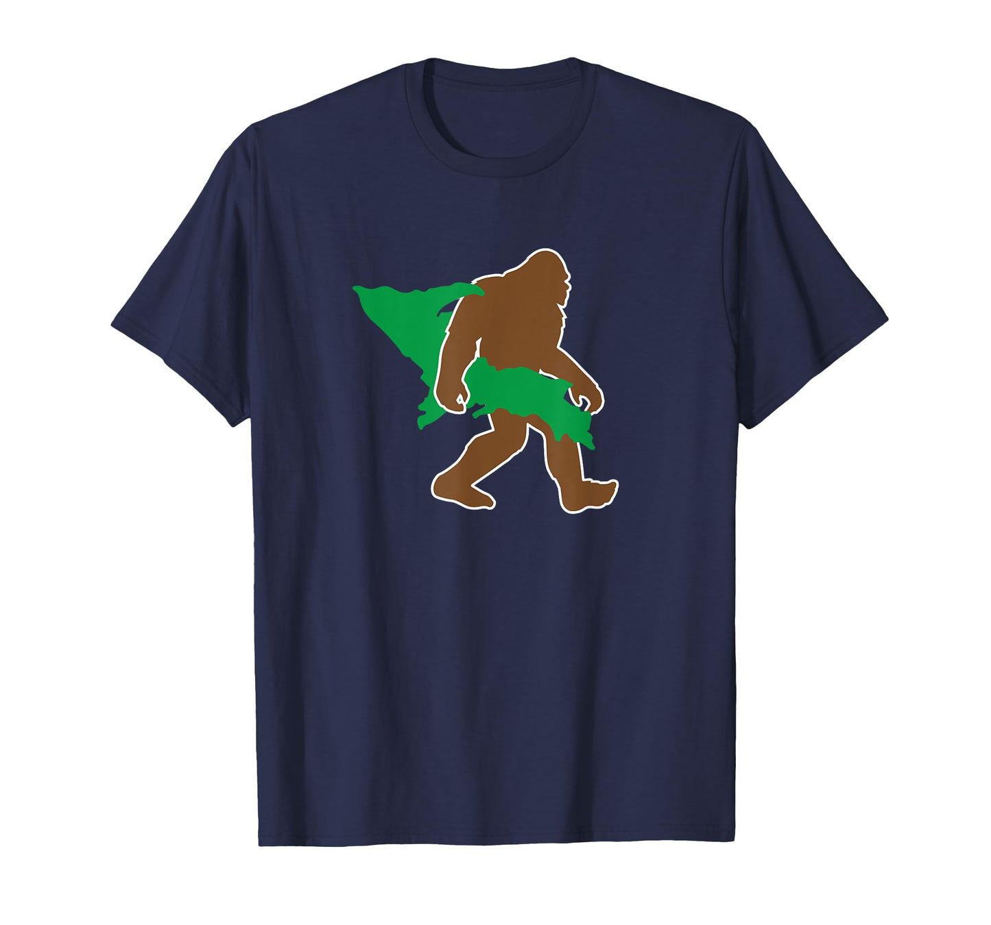 Bigfoot Upper Peninsula T-Shirt funny Sasquatch UP MI T-Shirt