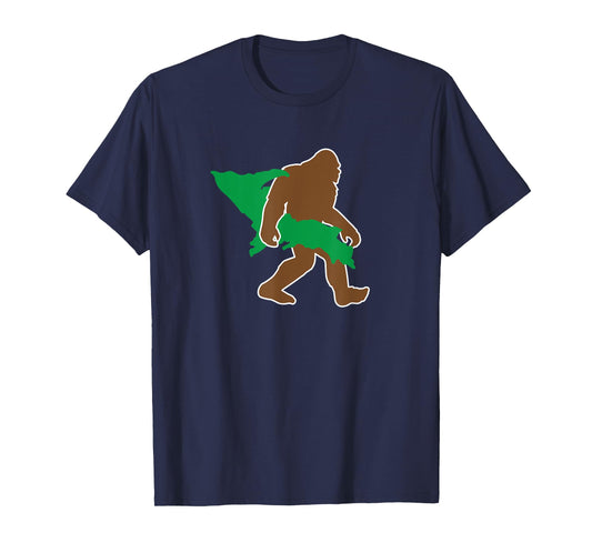 Bigfoot Upper Peninsula T-Shirt funny Sasquatch UP MI T-Shirt