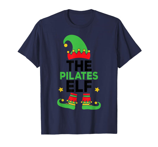 I'm The Pilates Elf Funny Family Holiday Matching Christmas T-Shirt