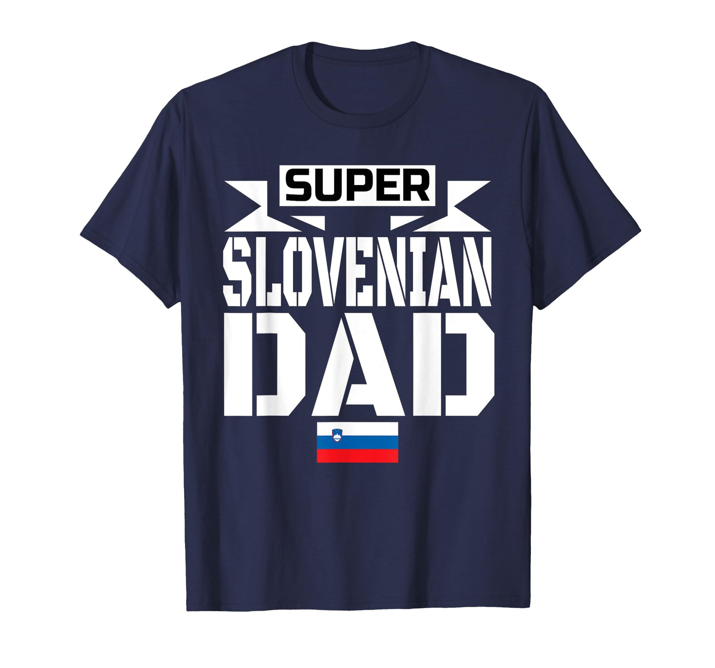 Mens Storecastle: Super Slovenian Dad Father's Gift T-Shirt