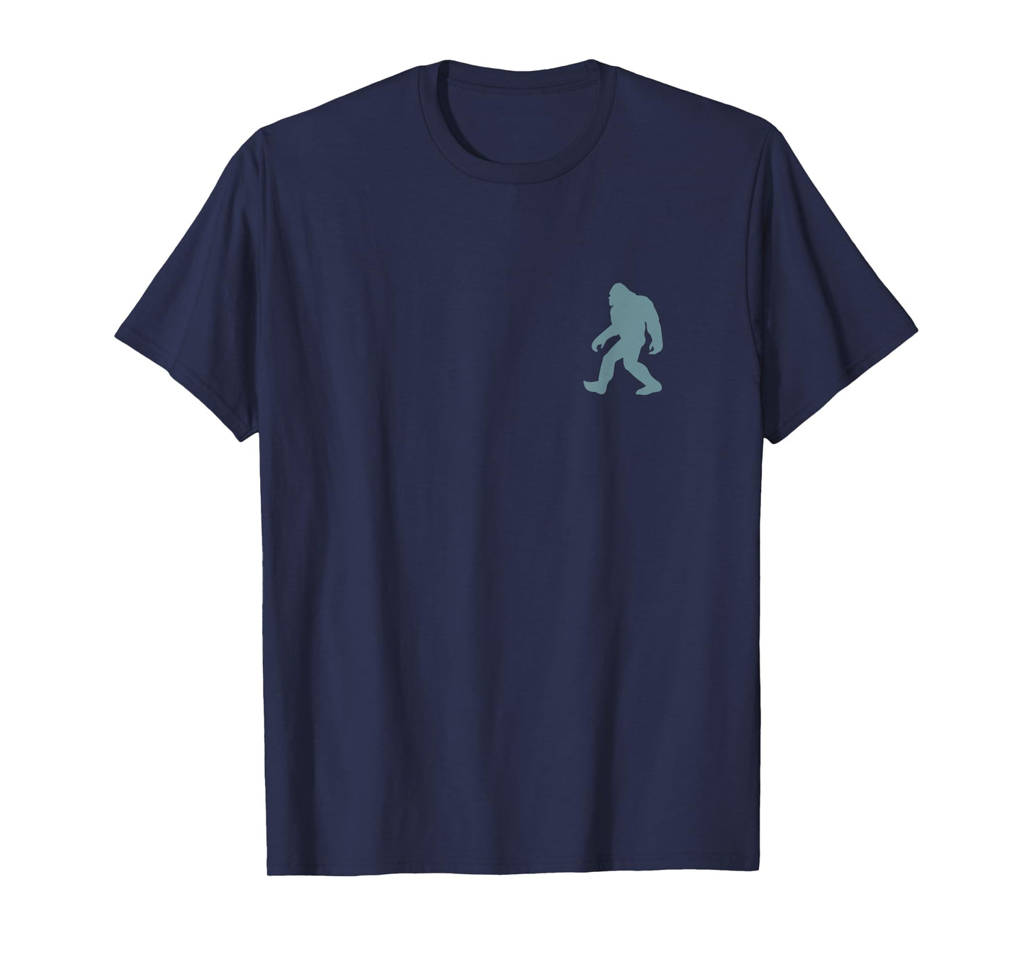 Funny Bigfoot Sasquatch Big Foot Squatch Pocket Minimalist T-Shirt