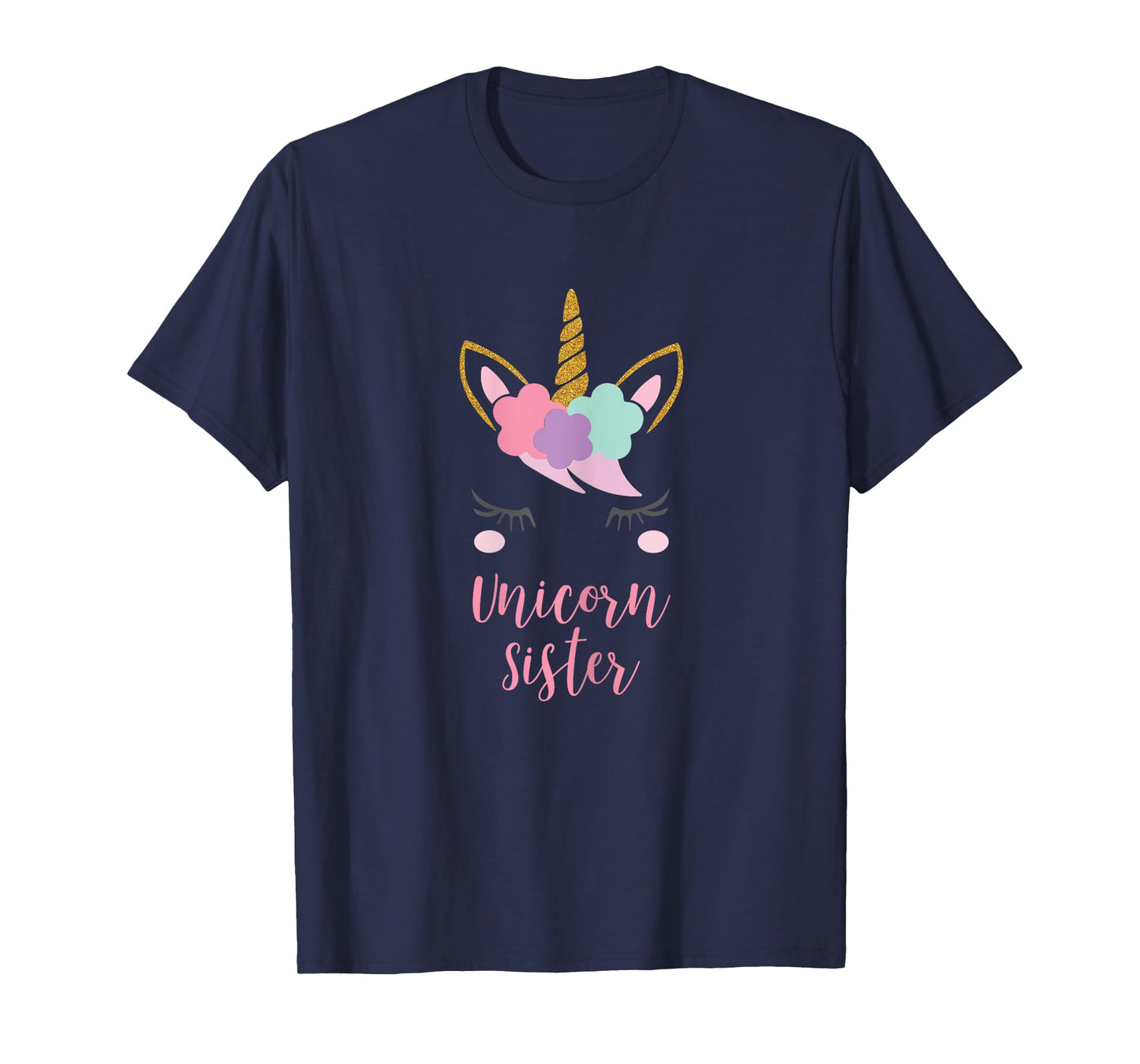 Sister Unicorn Shirt, Cute Unicorn Sister Gift T-Shirt