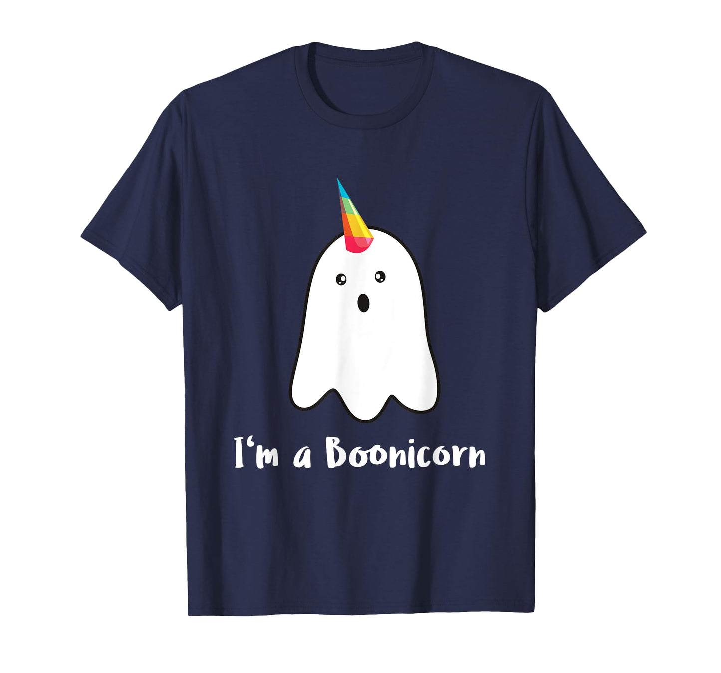 BOOnicorn Boo Ghost Unicorn Halloween Funny Unicorn T-Shirt