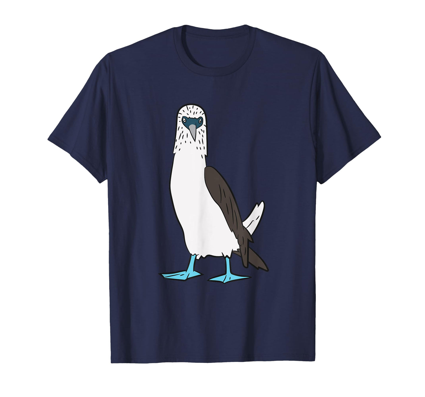 Cute Blue Foot Booby Bird Dancing Blue Foot Boobie Bird T-Shirt
