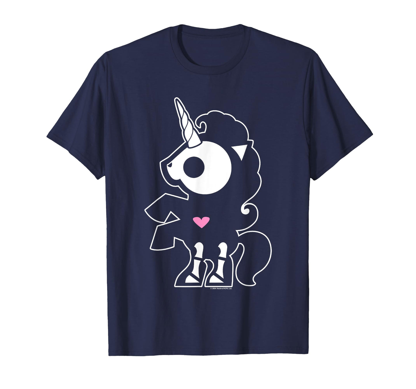 Skelanimals Big Bonita The Unicorn Spooky Cute Portrait T-Shirt