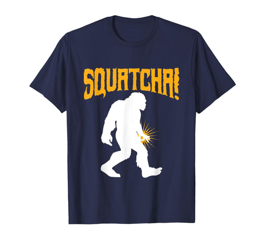 Circle Game Meme, Sasquatch Bigfoot Game Gotcha Ok Hand Sign T-Shirt
