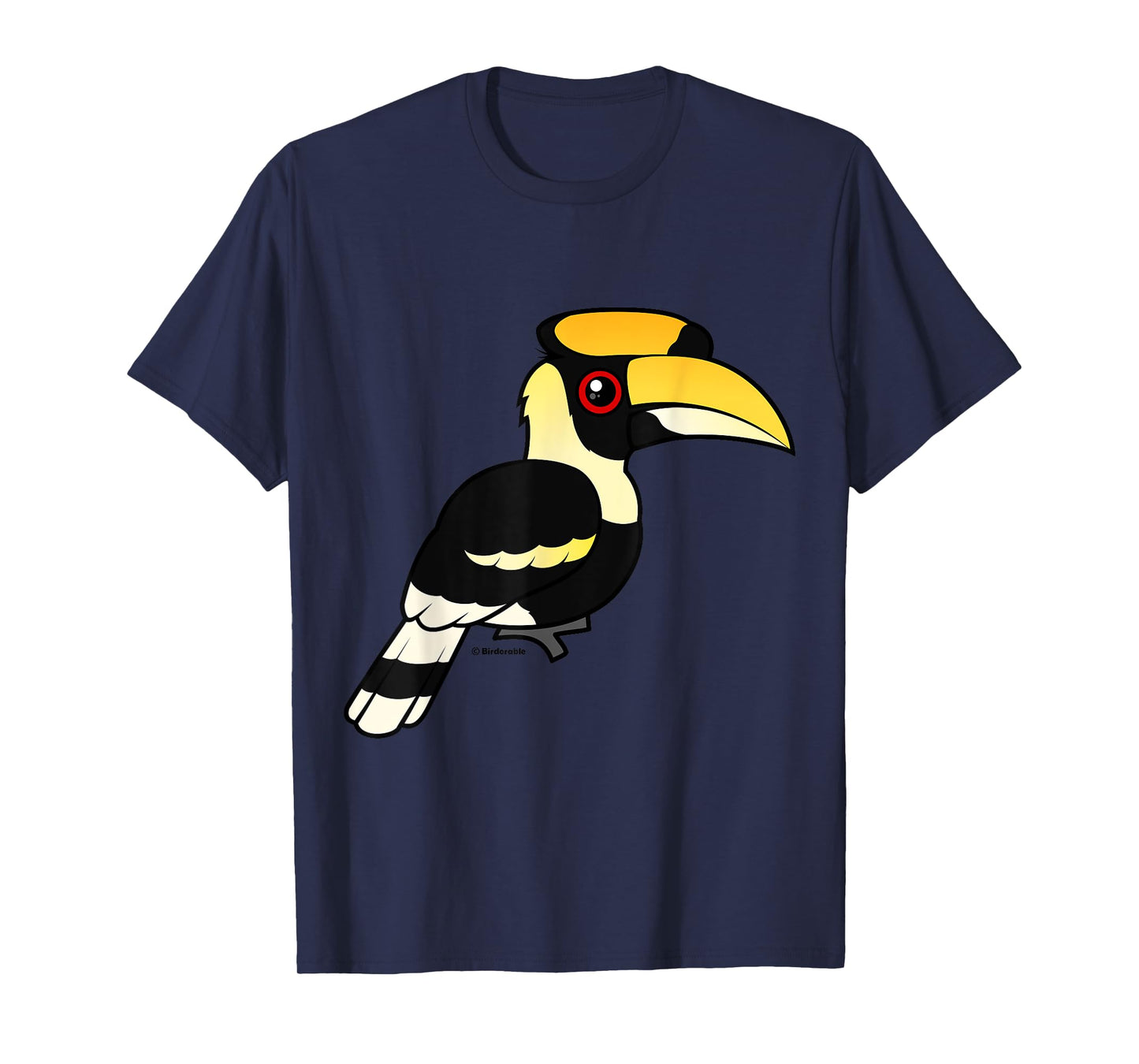 Great Hornbill Cute Cartoon Birdorable Bird T-Shirt
