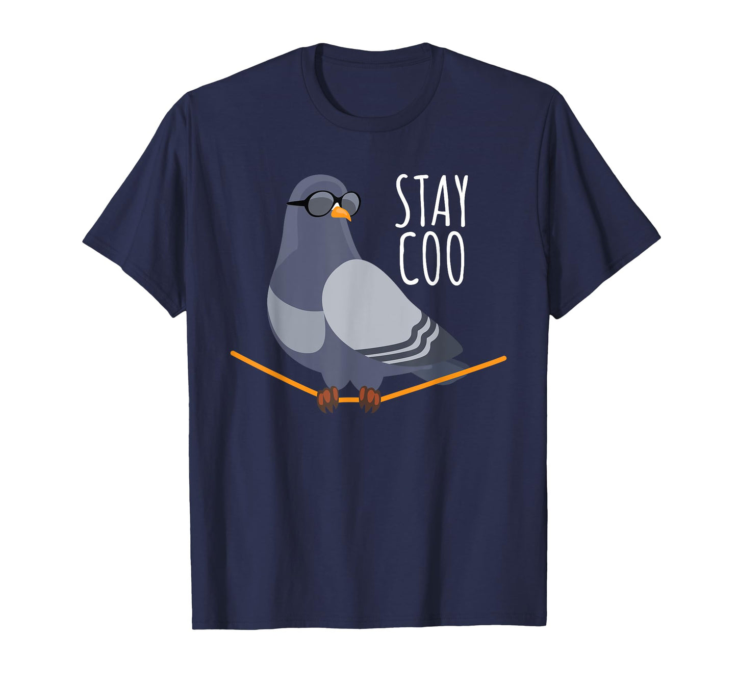 Stay Coo Bird T Shirt | Birding Funny Cool Pigeon Shirt T-Shirt