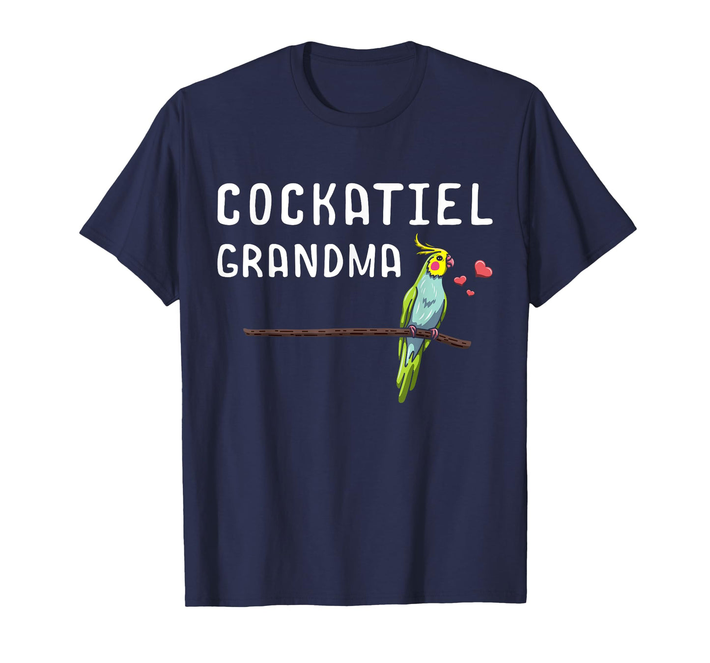 Cockatiel Grandma Bird Whisperer Cockatoo Birdwatching T-Shirt