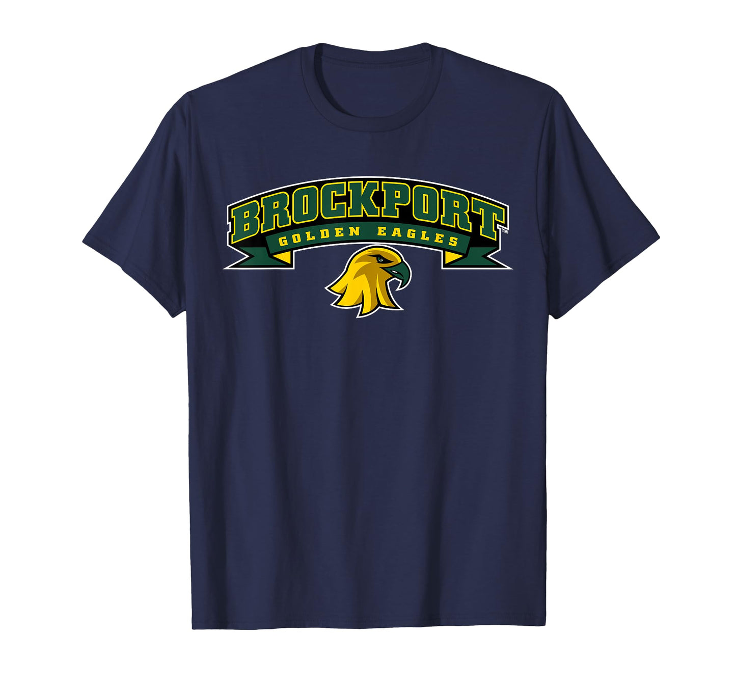 SUNY Brockport Golden Eagles Banner Logo T-Shirt
