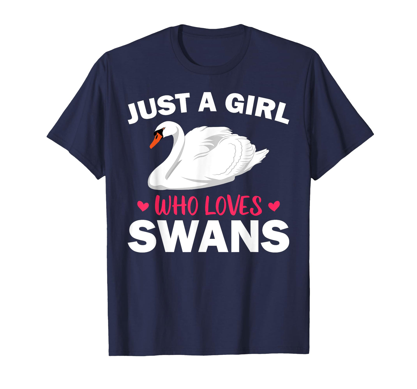 Cool Swan Costume For Girls Women Mom Waterfowl Swan Lover T-Shirt