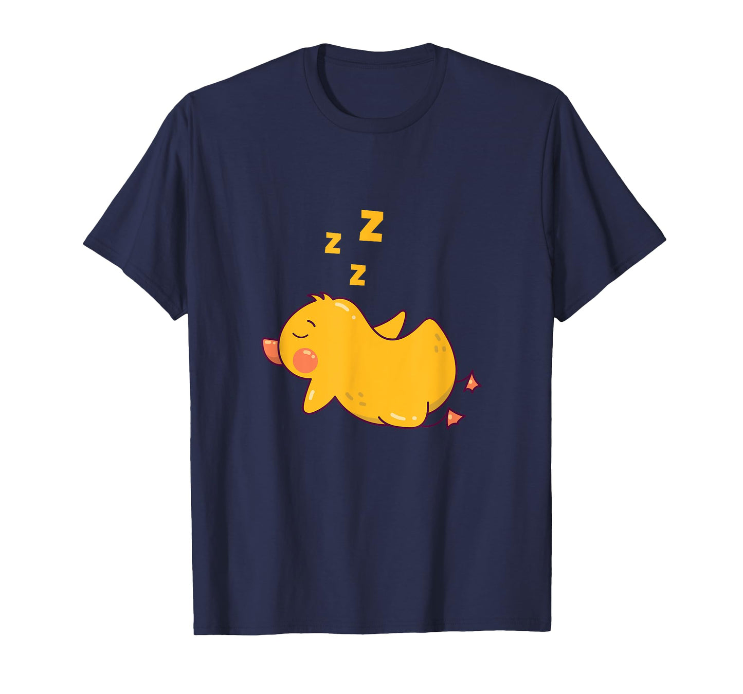 Sleeping Duck Rubber Duckling Nap Sleep Pajamas Party T-Shirt
