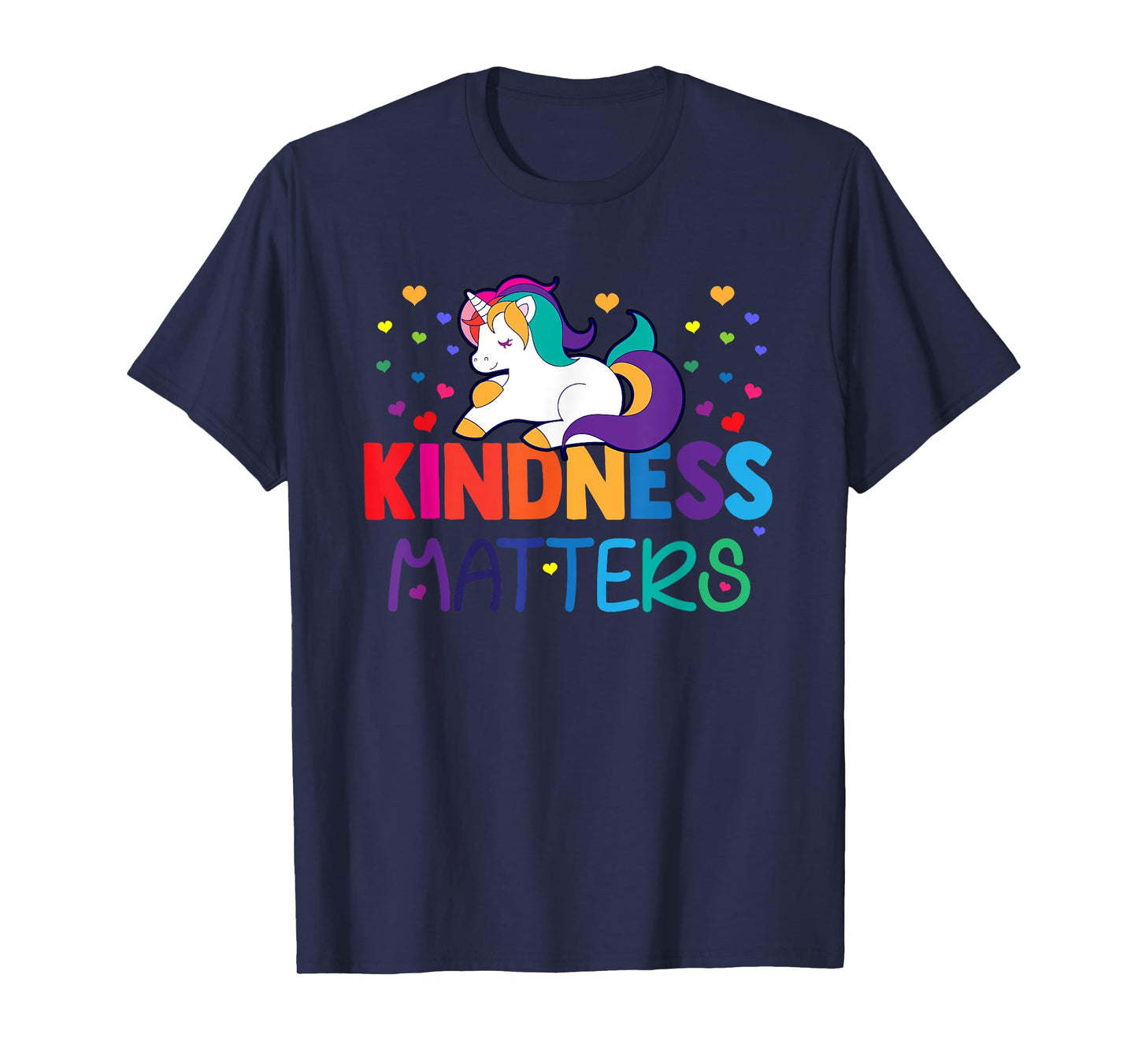 Unicorn girls kindness matters Stop bullying shirt T-Shirt