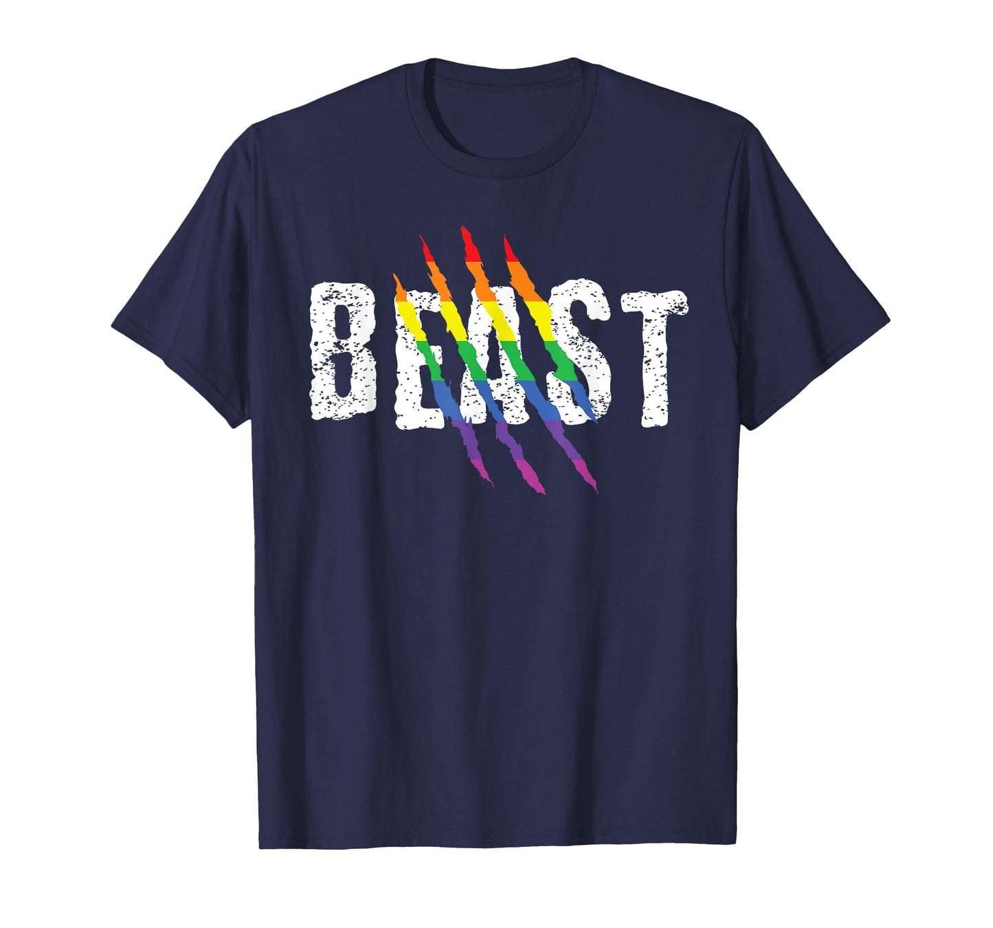 Gay Beast Rainbow LGBT Bear T-Shirt T-Shirt