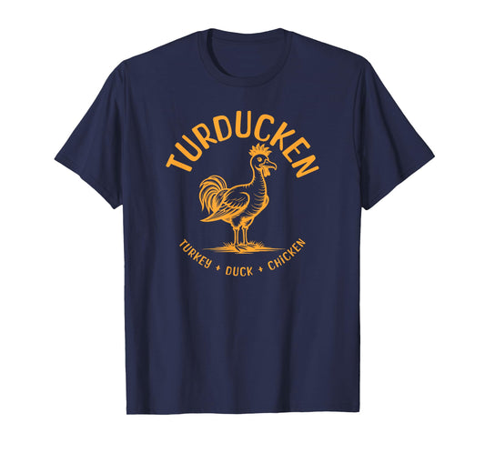 Funny Turducken Thanksgiving Feast Christmas Dinner Meal T-Shirt