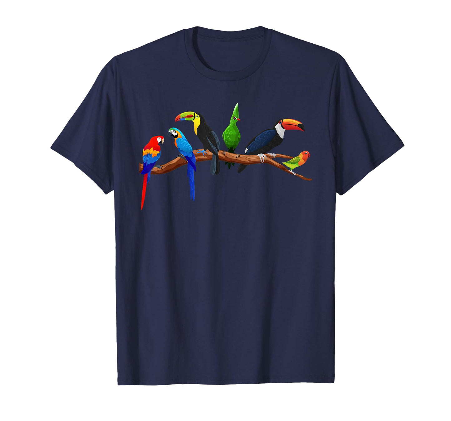 Cool Birds Art For Nerds Men Women Kids Bird Watcher Birding T-Shirt