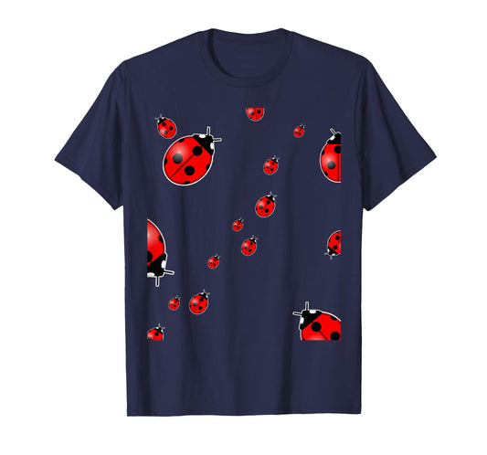 Ladybird Cute Ladybugs Bugs Lover Gift T-Shirt
