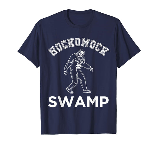 Hockomock Swamp Bigfoot Souvenir .Bridgewater Triangle T-Shirt
