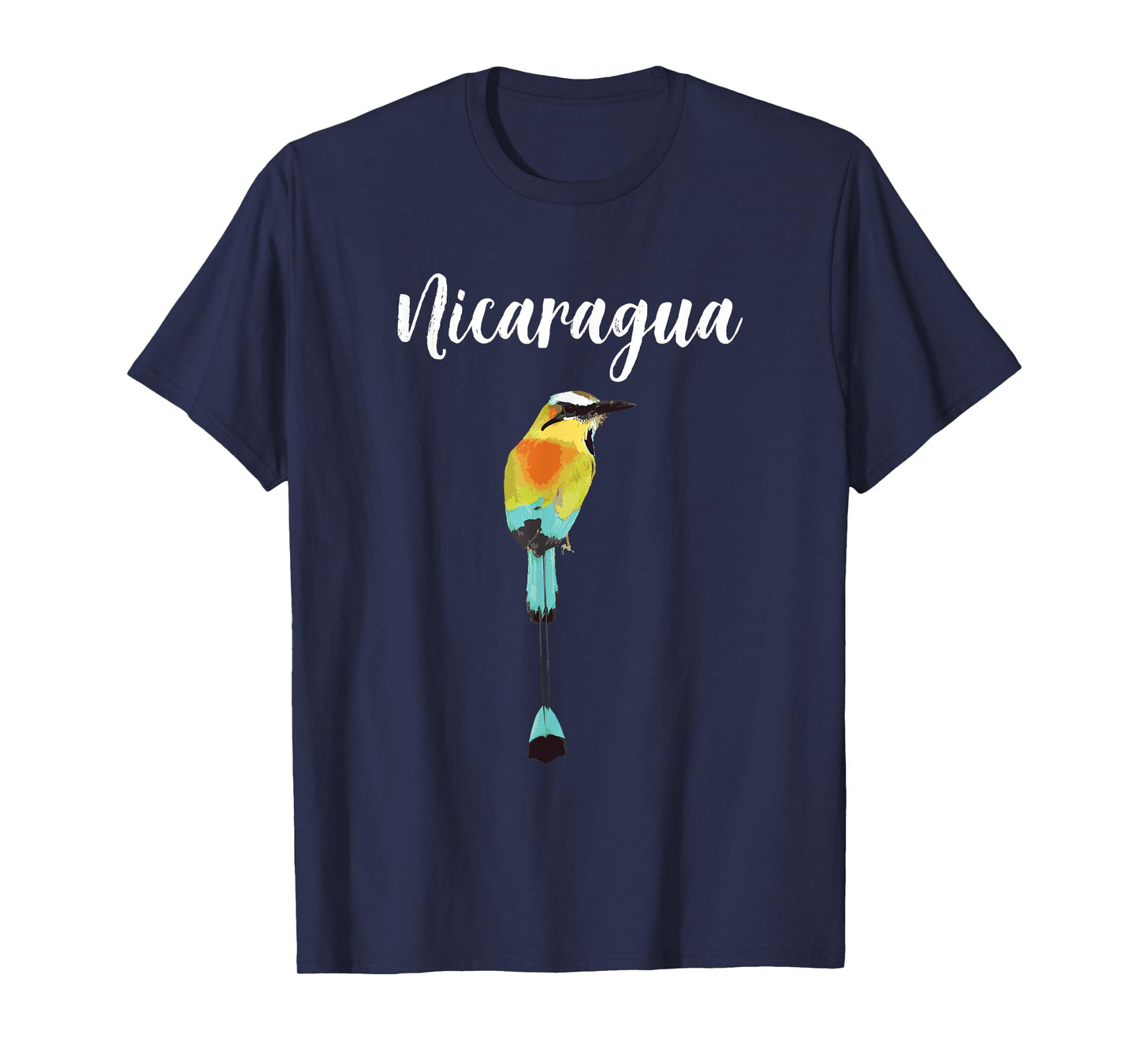 Nicaragua Guardabarranco Nicaraguan Bird Nica SOS Managua T-Shirt