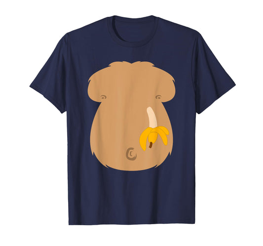 Halloween Gorilla Monkey Chest Lazy DIY Costume Funny Shirt