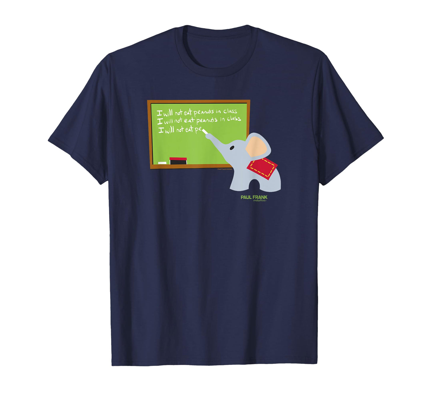 Paul Frank Ellie The Elephant Class Chalk Board T-Shirt