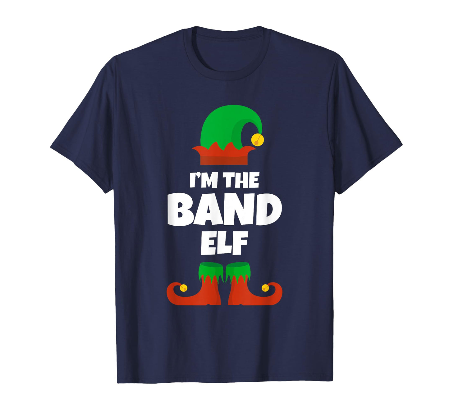 I'm The Band Elf Family Pajama Christmas Marching Teacher T-Shirt